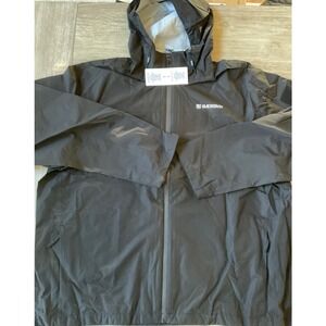 BAERSKIN Tactical Supply Co BS Full Zip Hooded Rain Jacket  Black Size 2XL NWT